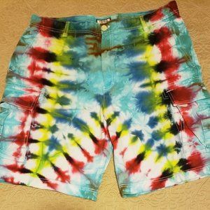 IZOD Tie Dyed Shorts size 38